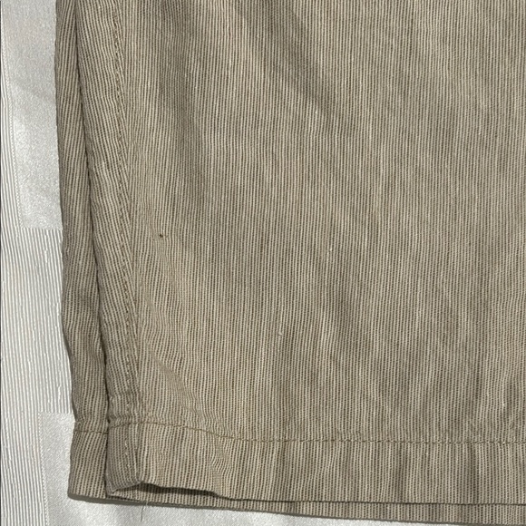 TOMMY BAHAMAS Men's Tan bermudas cotton linen blend size 38 - Picture 11 of 13